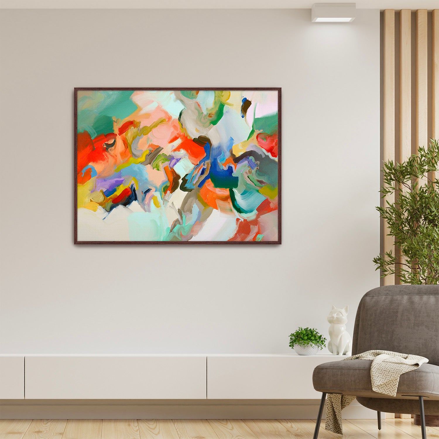 Arctic Flame - Fine Art Canvas Print